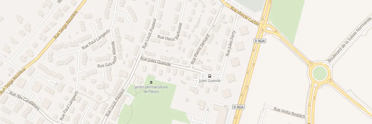 Plan du 20 Rue Pierre Semard à Fleury-sur-Orne