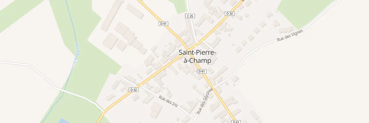 Plan du 2 Rue des Acacias Saint Pierre à Val en Vignes