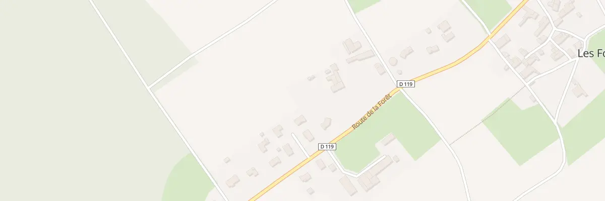 Plan du 11 Rte de la Forêt aux Fosses