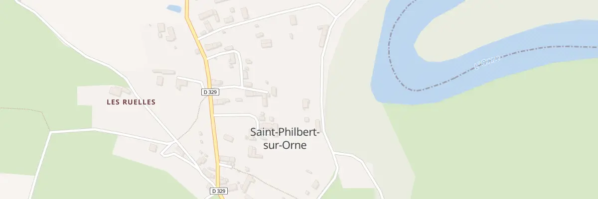 Plan du 80 Le Bourg à Saint-Philbert-sur-Orne