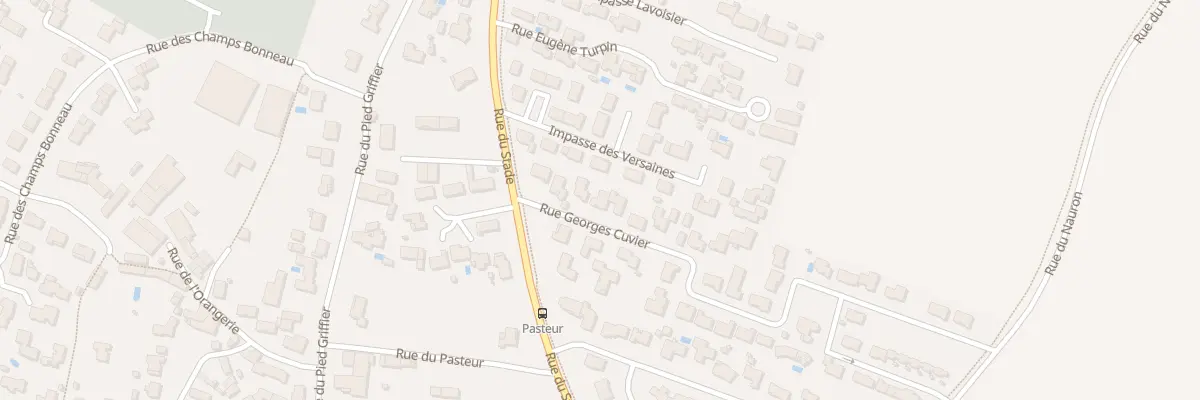 Plan du 11 Rue Georges Cuvier à Chauray