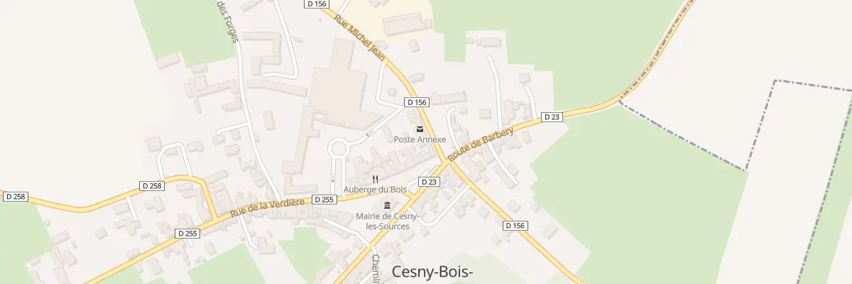 Plan du 3 Rue Michel Jean à Cesny-les-Sources