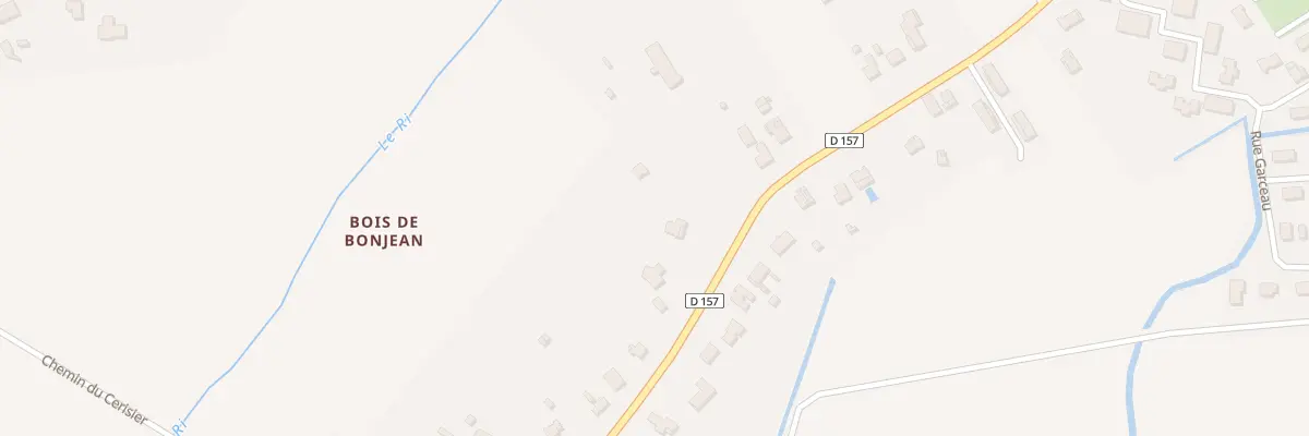 Plan du 54 Rte de Blaye à Bussac-Forêt