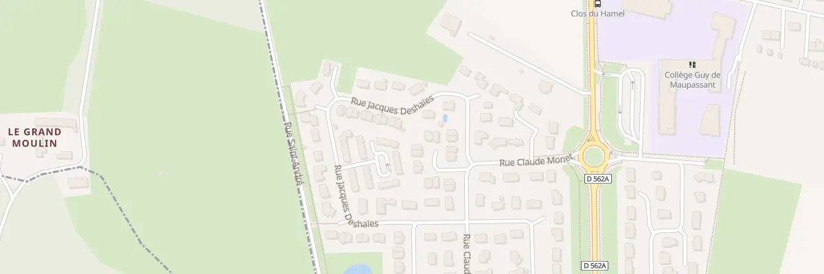 Plan du 6 Imp Yvonne Guegan (St Martin F à Saint-Martin-de-May