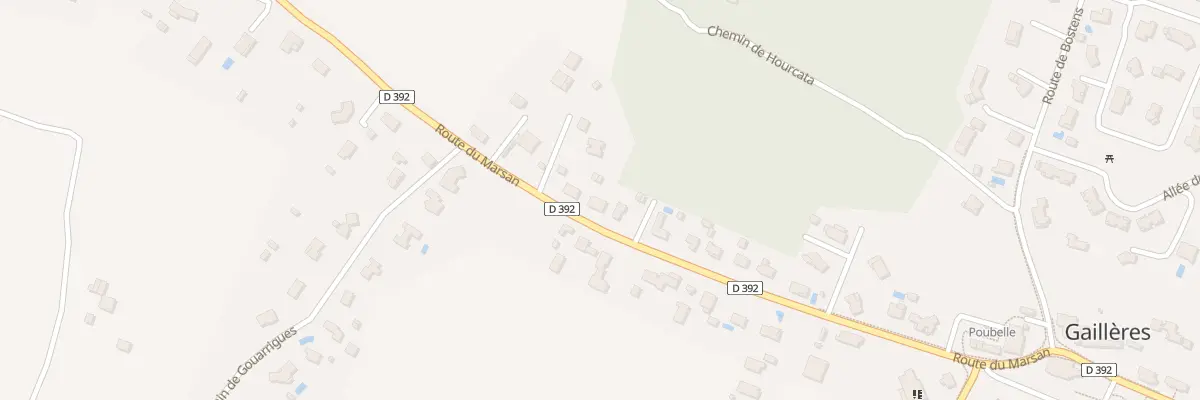 Plan du 426 Rte du Marsan à Gaillères