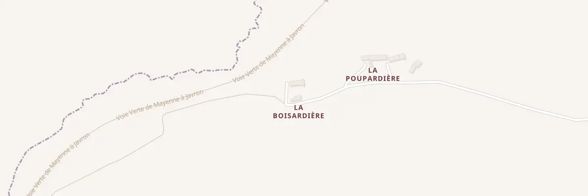 Plan du 5154A La Boisardière à Loupfougères