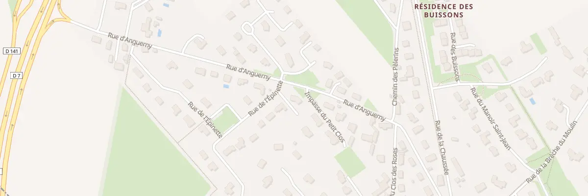 Plan du 1 Rue de l’Épinette à Mathieu