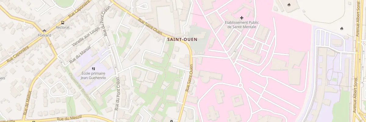 Plan du 46B Rue Saint-Ouen à Caen