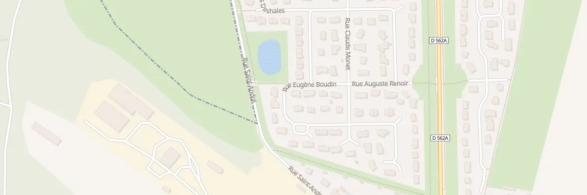 Plan du 7 Rue Eugene Boudin -St-Martin-F à Saint-Martin-de-May
