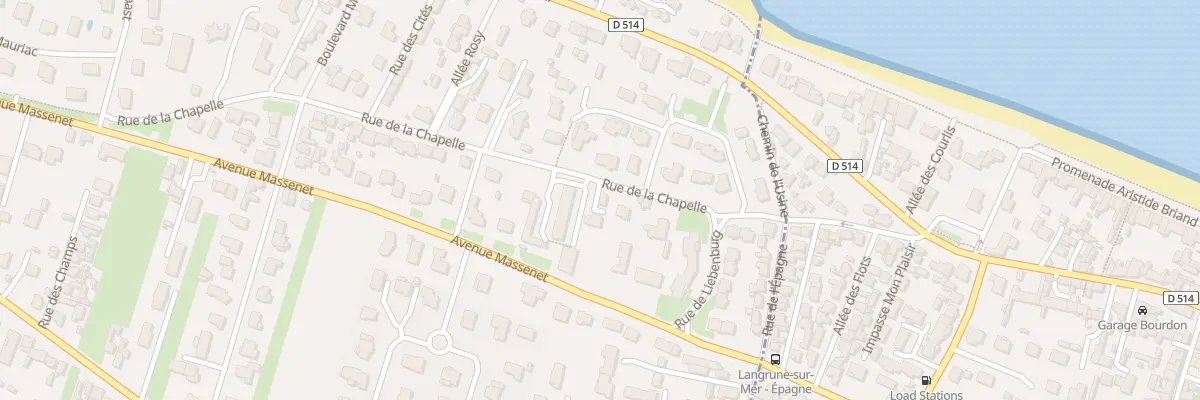 Plan du 384A Rue de la Chapelle à Saint-Aubin-sur-Mer