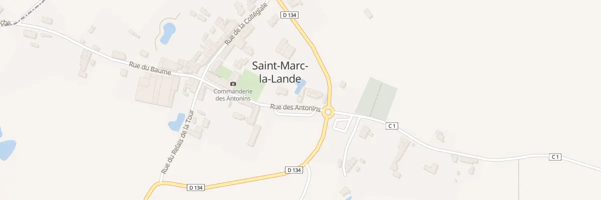 Plan du 5 Rue des Antonins à Saint-Marc-la-Lande