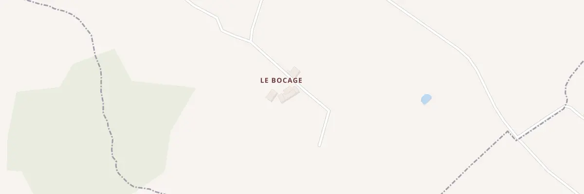Plan du 5126 Le Bocage à Fénery