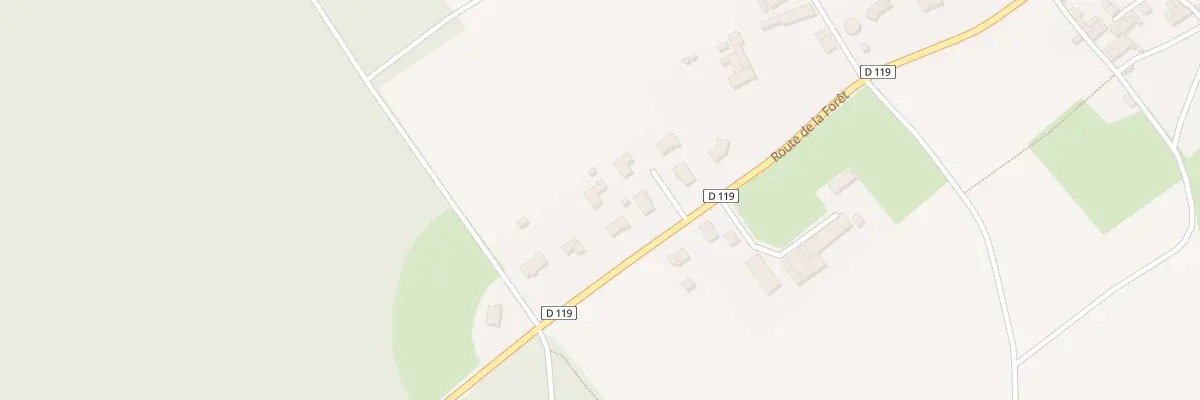 Plan du 5 All de la Forêt aux Fosses