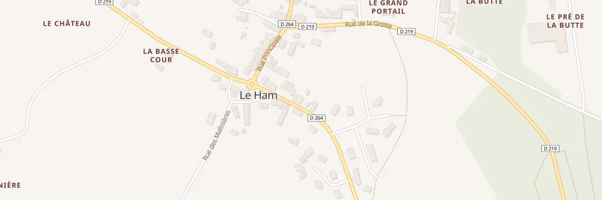 Plan du 5 Rue du Mont au Ham