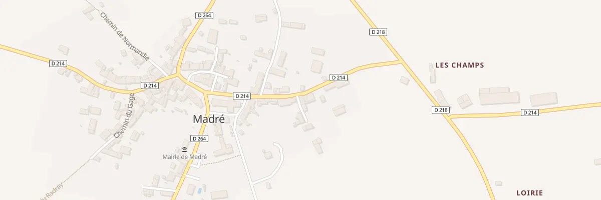 Plan du 1 Imp de l’Euche à Madré