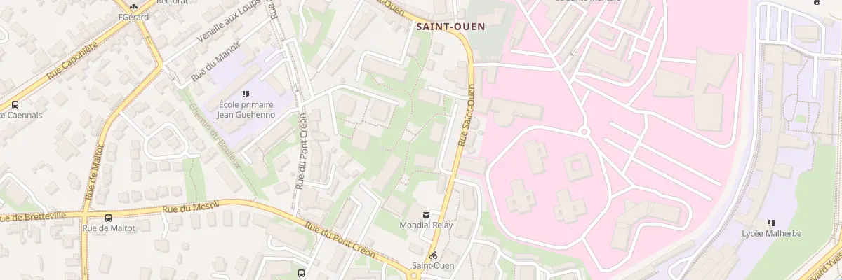 Plan du 40B Rue Saint-Ouen à Caen