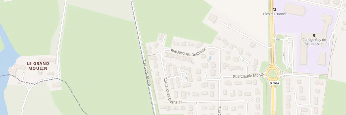 Plan du 17 Rue Jacques Deshaies (St Marti à Saint-Martin-de-May