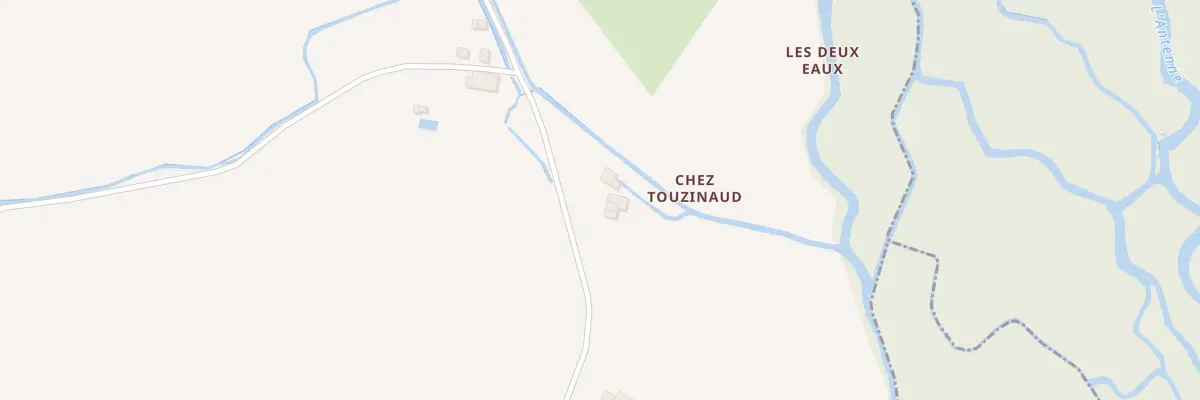 Plan du 1 Imp chez Touzinaud à Migron