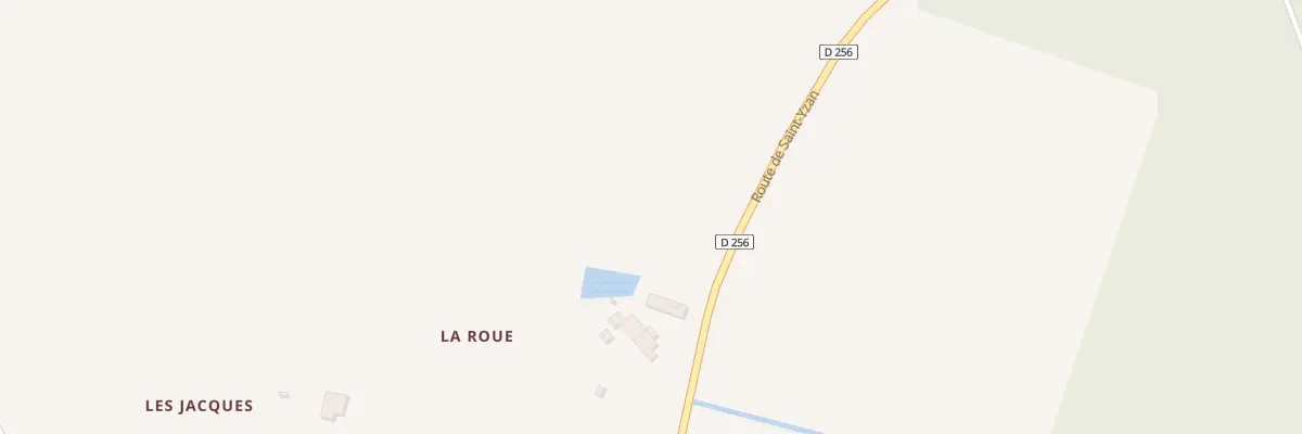 Plan du 4 Lugeras à Bussac-Forêt
