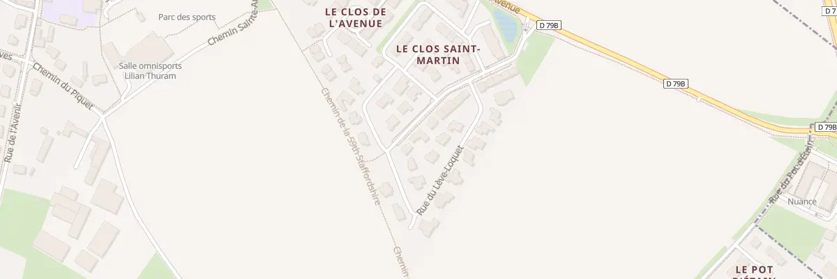 Plan du 23 Rue des Viducasses à Cambes-en-Plaine