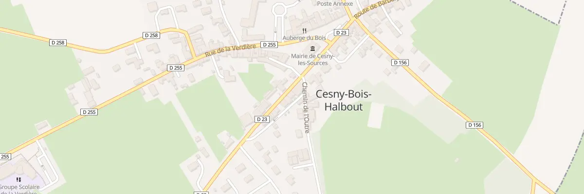 Plan du 3 Rte de Saint-Clair à Cesny-les-Sources