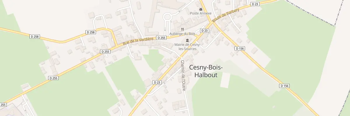 Plan du 2 Pl de la Mairie à Cesny-les-Sources