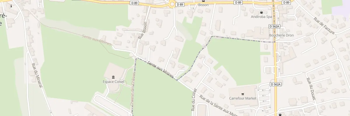 Plan du 4D Sente Aux Moines à Saint-André-sur-Orne
