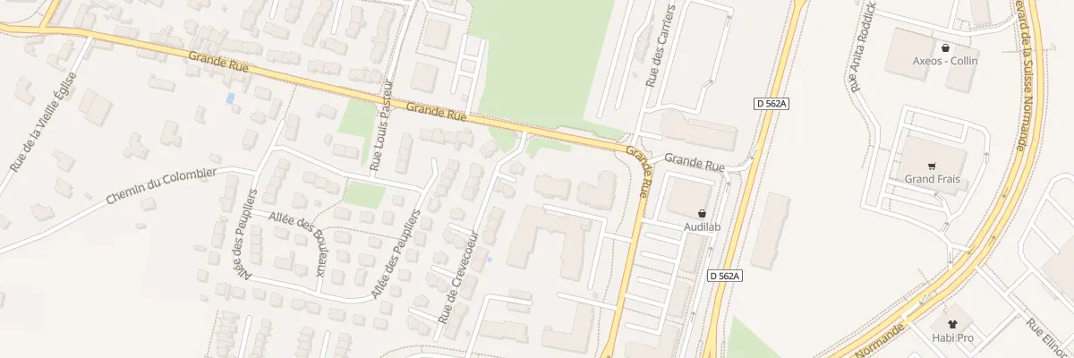 Plan du 20 Grande Rue à Fleury-sur-Orne