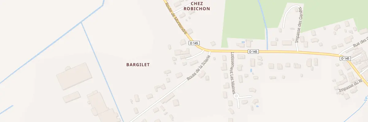 Plan du 5 Imp de Bargilet à Bussac-Forêt