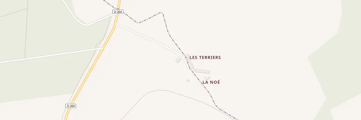 Plan du 5153 Les Terriers à Hardanges