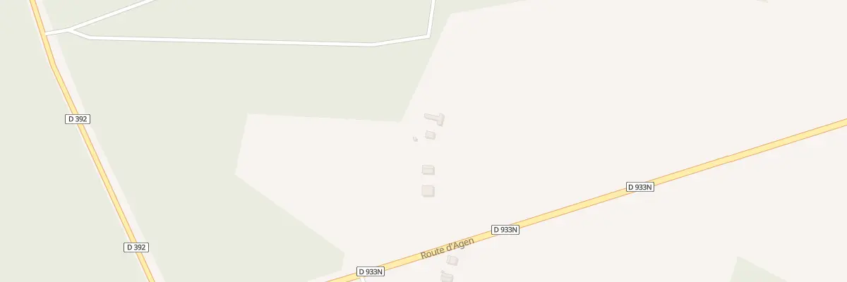 Plan du 1453 Rte d’Agen à Gaillères