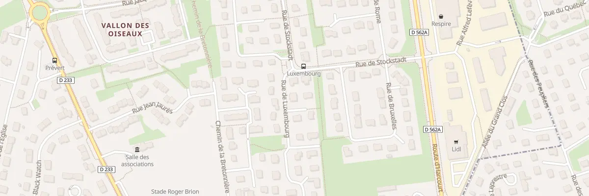 Plan du 1 Rue de Luxembourg à Saint-André-sur-Orne