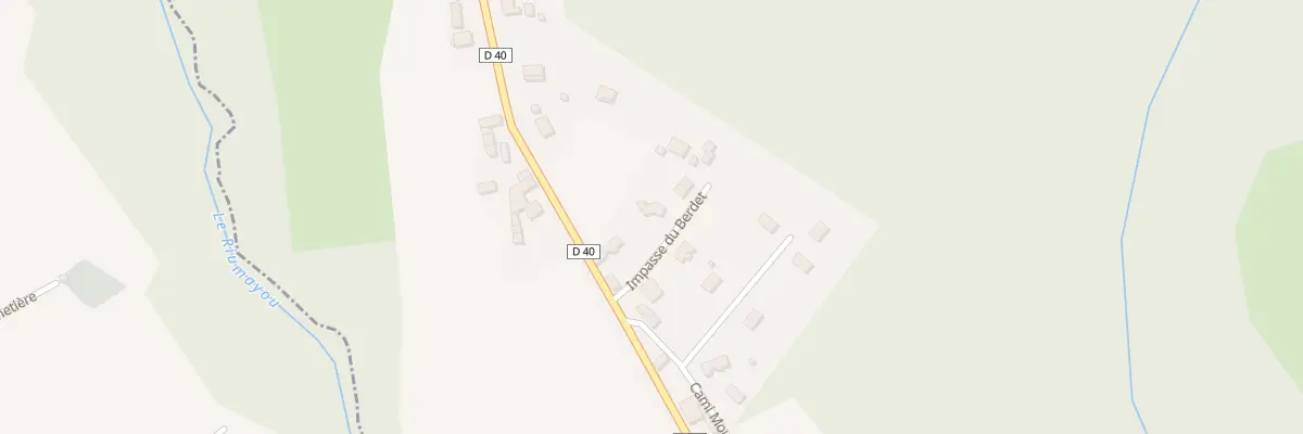 Plan du 5520 Berdet à Doumy