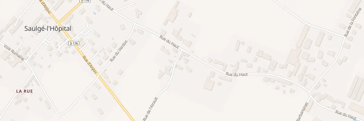 Plan du 2 Rue de l’Airault à Brissac Loire Aubance