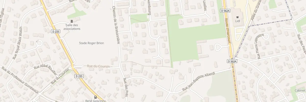 Plan du 20 Rue de Luxembourg à Saint-André-sur-Orne