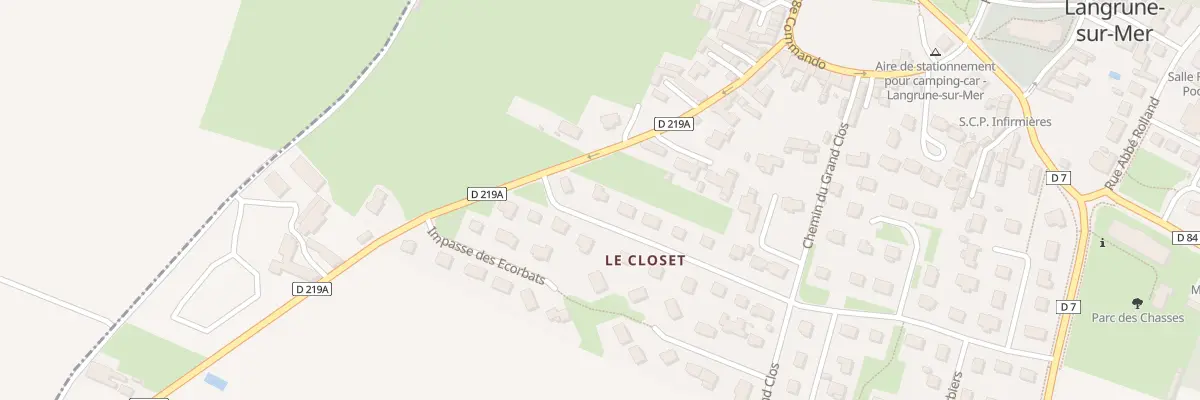 Plan du 3 Rue Alfred Houel à Langrune-sur-Mer