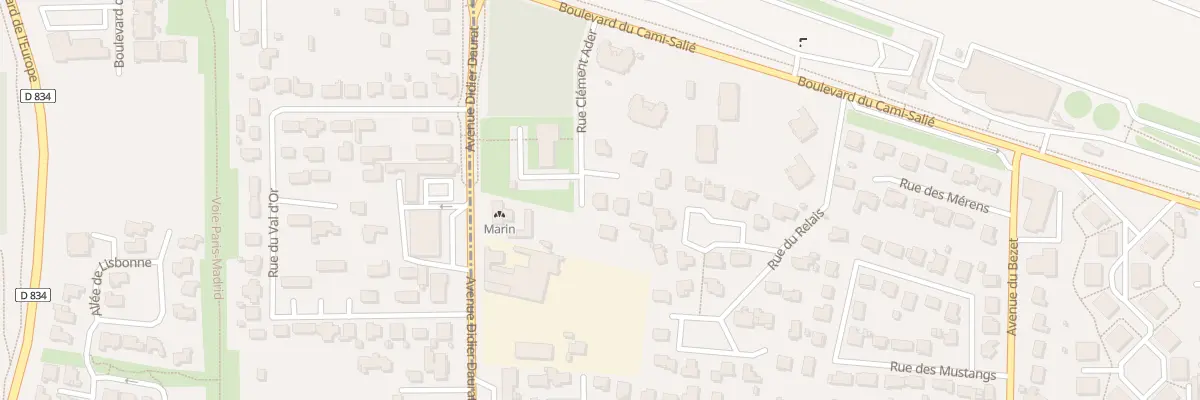Plan du 42 Rue Clement Ader à Bénéjacq