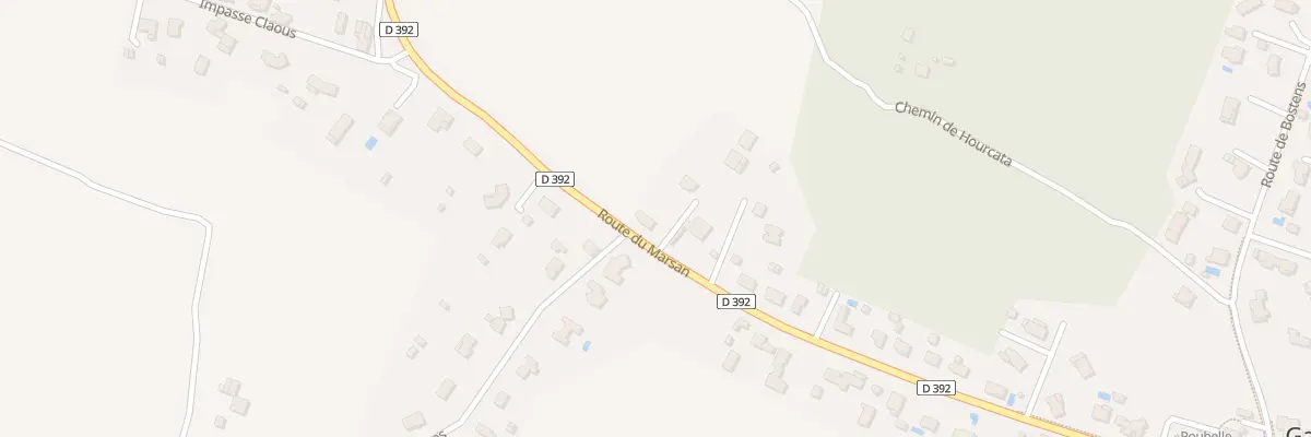 Plan du 546 Rte du Marsan à Gaillères