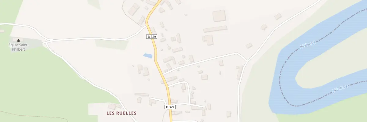 Plan du 42 Le Bourg à Saint-Philbert-sur-Orne