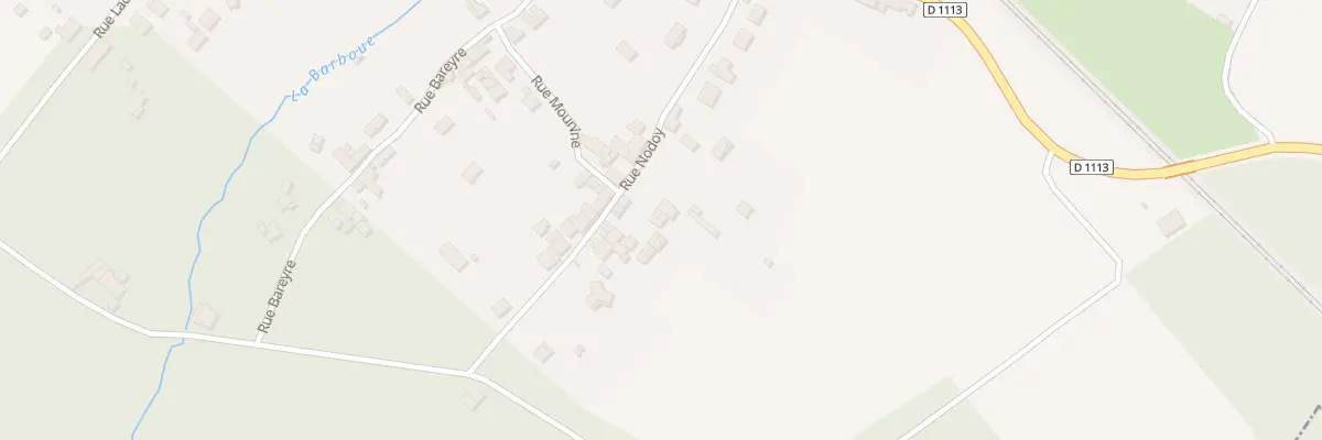 Plan du 254 Nodoy à Virelade