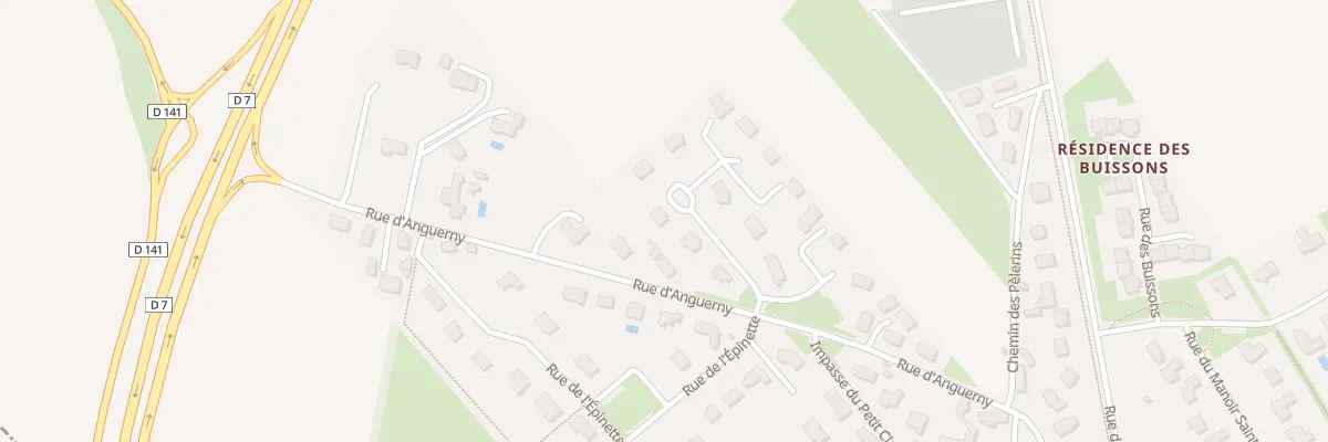 Plan du 5 Rue des Églantiers à Mathieu
