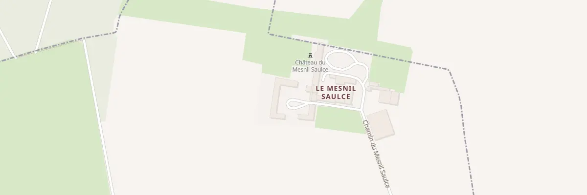 Plan du 5090 Le Mesnil Saulce à Fresney-le-Vieux