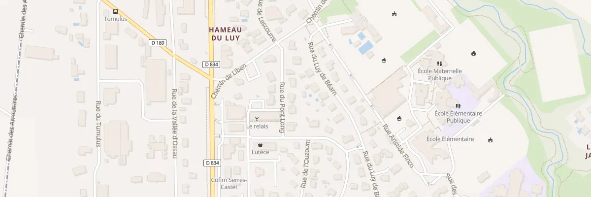 Plan du 5 Rue du Pont Long à Serres-Castet