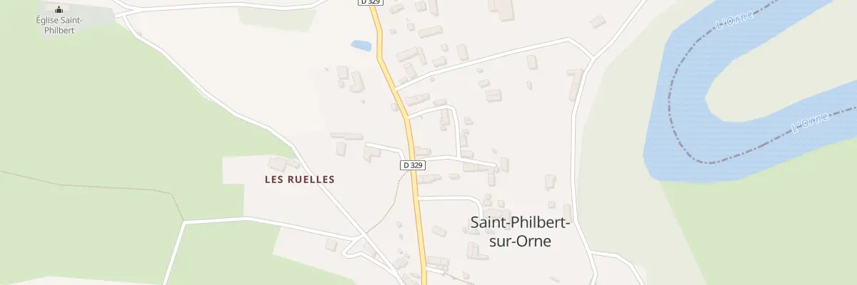 Plan du 9 Che du Coin à Saint-Philbert-sur-Orne