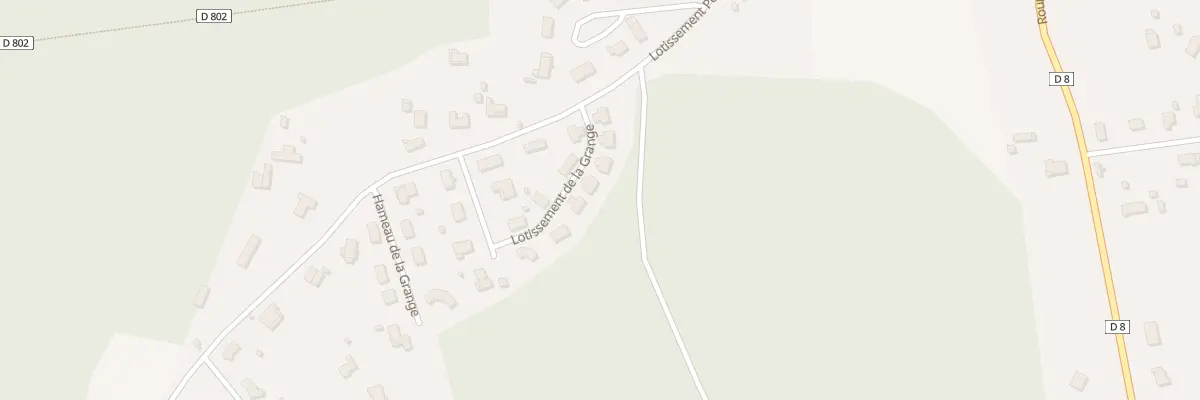 Plan du 8 Lot La Lisière de la Grange à Villandraut
