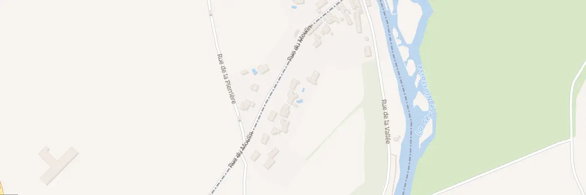 Plan du 70 Rue du Moulin à Chauray