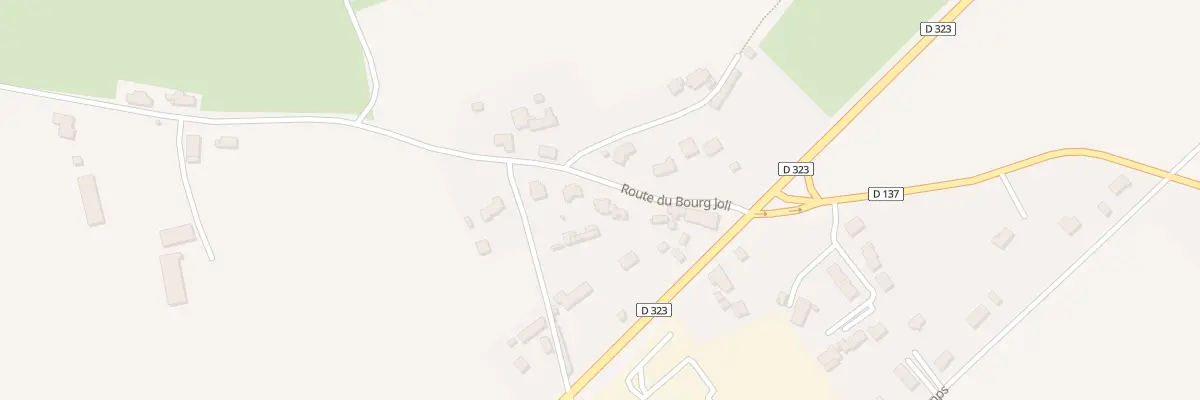 Plan du 6 Rte du Bourg Joli à Corzé