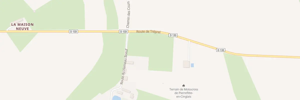 Plan du 1 Rte du Hameau Boeuf à Pierrefitte-en-Cinglais