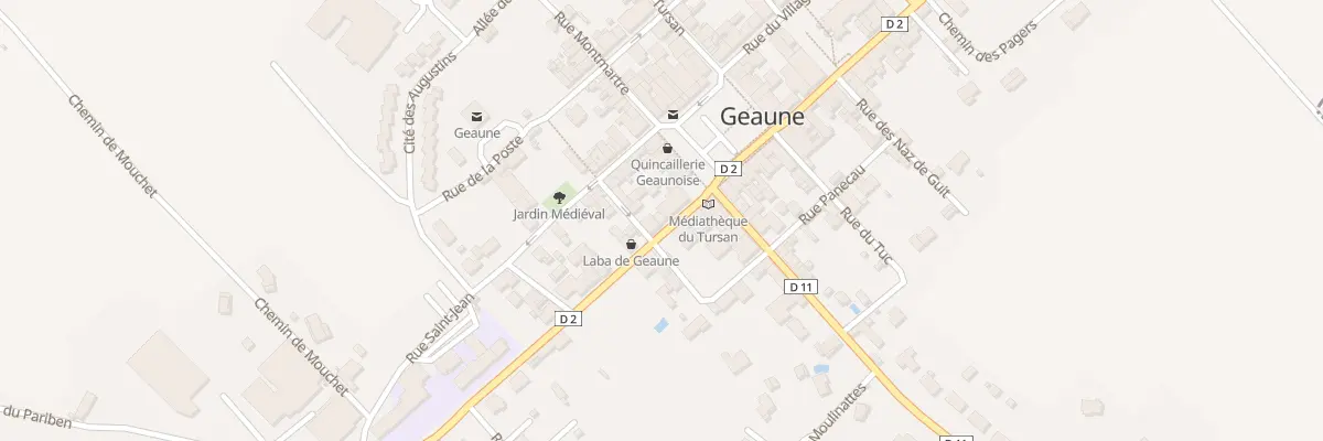 Plan du 4 Rte de la Chalosse à Geaune
