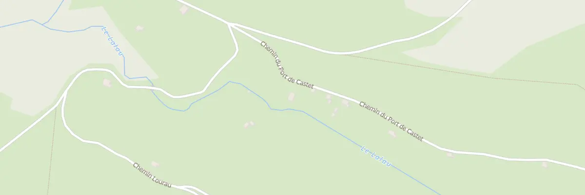 Plan du 5359 Che d’Epioubet à Castet